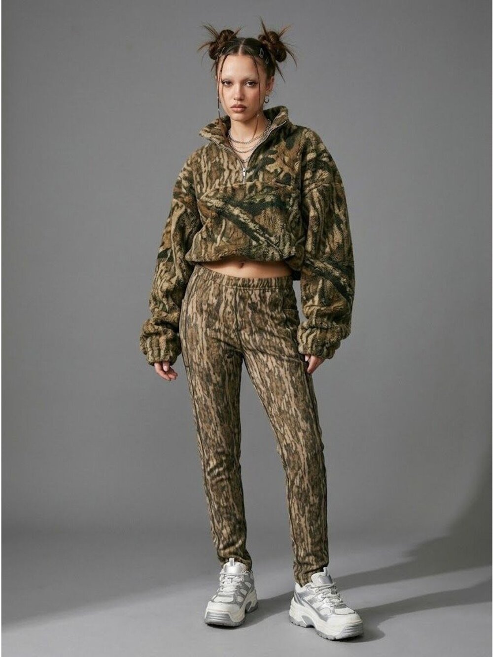 Terramar Outdoor Hiking Hunting Pants Camouflage Polyester Junior X-Large NWT